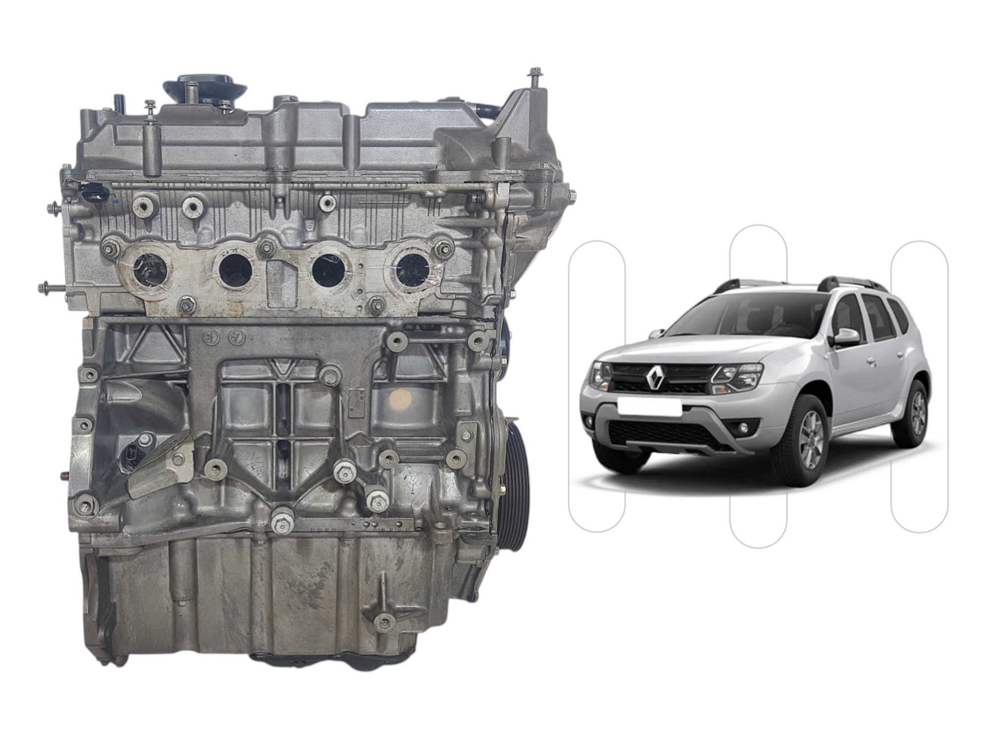 Motor Parcial Renault Duster Oroch 1.6 16v 120cv 2017-2022